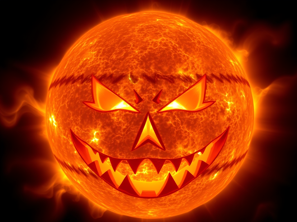 NASA’s Jack-o’-Lantern Sun: Solar Dynamics Unveiled