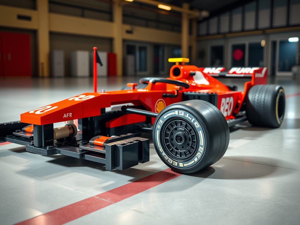 Building a Life-Size LEGO Formula 1 Car: Challenges and Triumphs