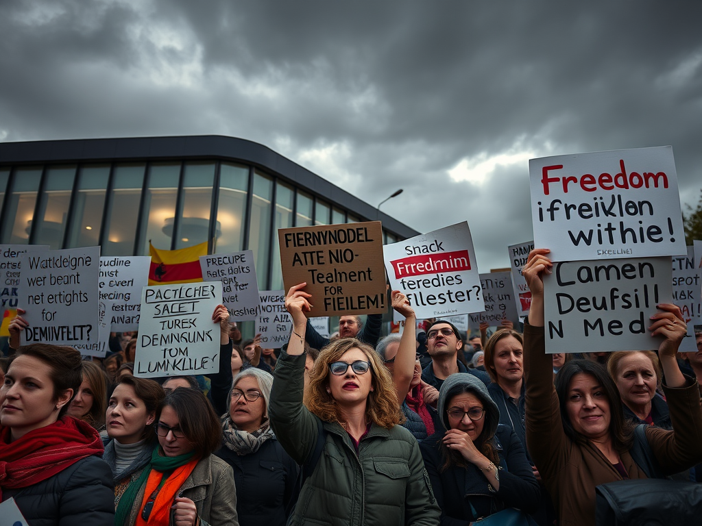 Chaos and Protests Follow ARD Interview with AfD’s Alice Weidel